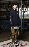 ベドインベド(BADINBAD) I AM BAD hoodie_Navy