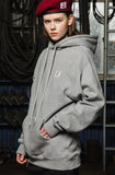 ベドインベド(BADINBAD) I AM BAD Hoodie_Gray