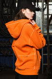 ベドインベド(BADINBAD)Other Way hoodie_Orange
