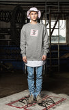 ベドインベド(BADINBAD)Tabs Logo Sweat Shirt_Gray