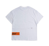 ベドインベド(BADINBAD)Logo Tape T Shirt_White