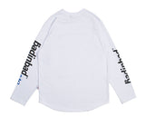 ベドインベド(BADINBAD)Logo Lettering Long Sleeve_White