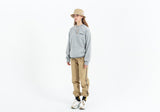 ベドインベド(BADINBAD)Front Pocket Sweat Shirt_Grey