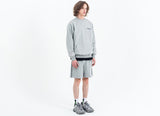 ベドインベド(BADINBAD)Front Pocket Sweat Shirt_Grey