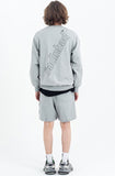 ベドインベド(BADINBAD)Front Pocket Sweat Shirt_Grey