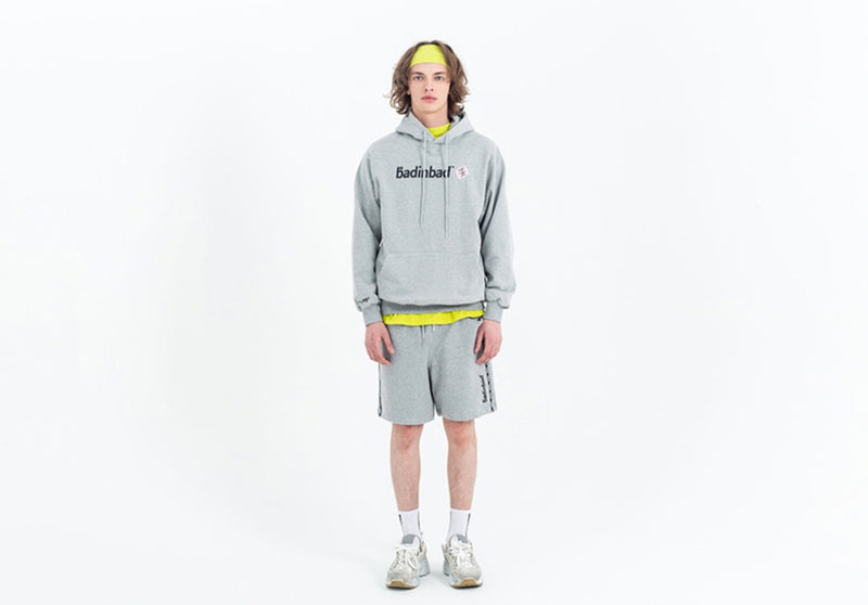 ベドインベド(BADINBAD)CROSSWAY Logo Hoodie_Grey