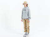 ベドインベド(BADINBAD)CROSSWAY Logo Hoodie_Grey