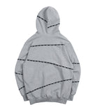 ベドインベド(BADINBAD)DOUBLENESS Logo Hoodie_Grey