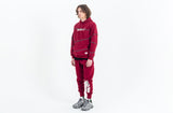 ベドインベド(BADINBAD)DOUBLENESS Logo Hoodie_Burgundy