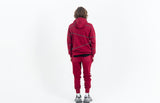 ベドインベド(BADINBAD)DOUBLENESS Logo Hoodie_Burgundy