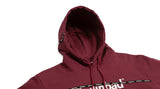 ベドインベド(BADINBAD)DOUBLENESS Logo Hoodie_Burgundy