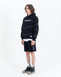 ベドインベド(BADINBAD)DOUBLENESS Logo Hoodie_Black