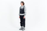 ベドインベド(BADINBAD)UTILITY Zip Up Vest_Black