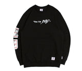 ベドインベド(BADINBAD)YES I AM BAD Sweat Shirt_Black