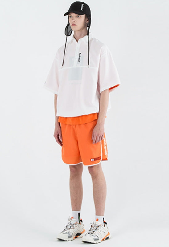 ベドインベド(BADINBAD)Link Pique Polo Shirt_White