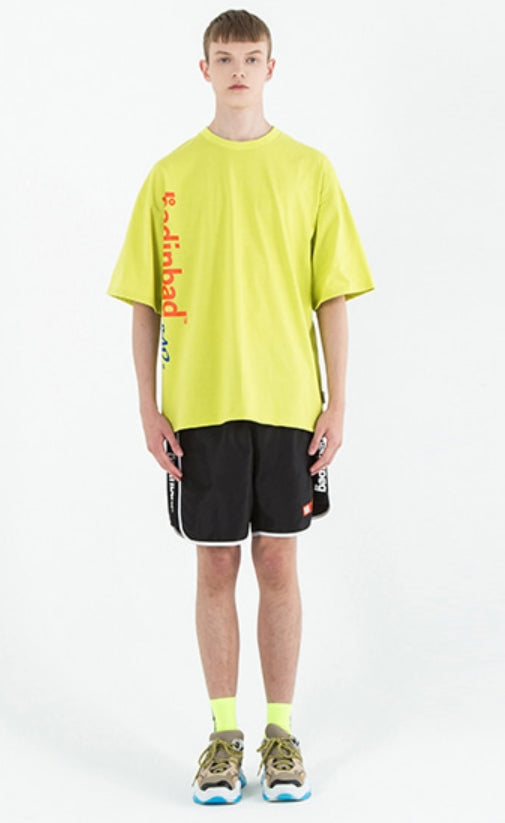 ベドインベド(BADINBAD)CROSSWAY Logo T Shirt_Green