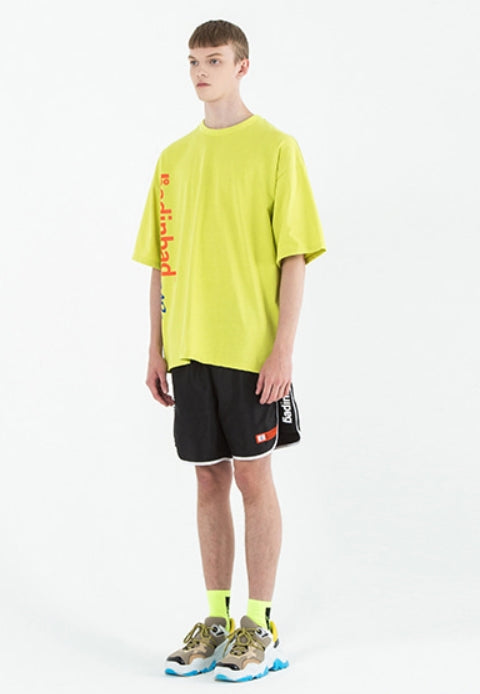 ベドインベド(BADINBAD)CROSSWAY Logo T Shirt_Green