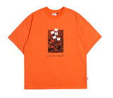 ベドインベド(BADINBAD) 1969 MUSIC AND ART T SHIRT_ORANGE