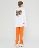 ベドインベド(BADINBAD) GALLERY LOGO LONG SLEEVE_WHITE