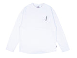 ベドインベド(BADINBAD) GALLERY LOGO LONG SLEEVE_WHITE