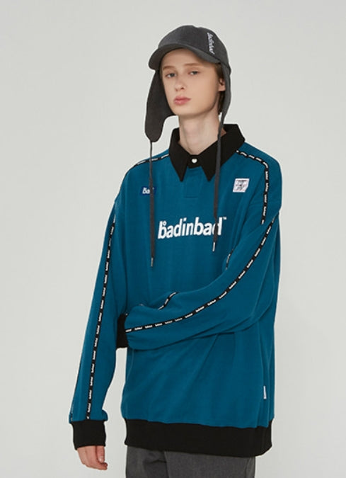 ベドインベド(BADINBAD)LOGO SPORT POLO_GREEN