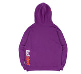 ベドインベド(BADINBAD) EXPRESS FRAME LOGO HOODIE_PURPLE