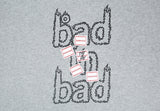 ベドインベド(BADINBAD)[BIB X JODAE]BAD IN MONSTER SWEATSHIRT_GREY
