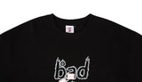 ベドインベド(BADINBAD)[BIB X JODAE]BAD IN MONSTER SWEATSHIRT_BLACK