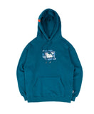 ベドインベド(BADINBAD) DIMENSION LOGO HOODIE_GREEN