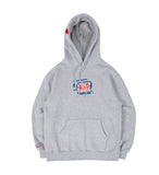 ベドインベド(BADINBAD) DIMENSION LOGO HOODIE_GREY