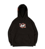 ベドインベド(BADINBAD) DIMENSION LOGO HOODIE_BLACK