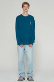 ベドインベド(BADINBAD)BASIC LOGO SWEATSHIRT_GREEN