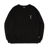 ベドインベド(BADINBAD) BASIC LOGO SWEATSHIRT_BLACK