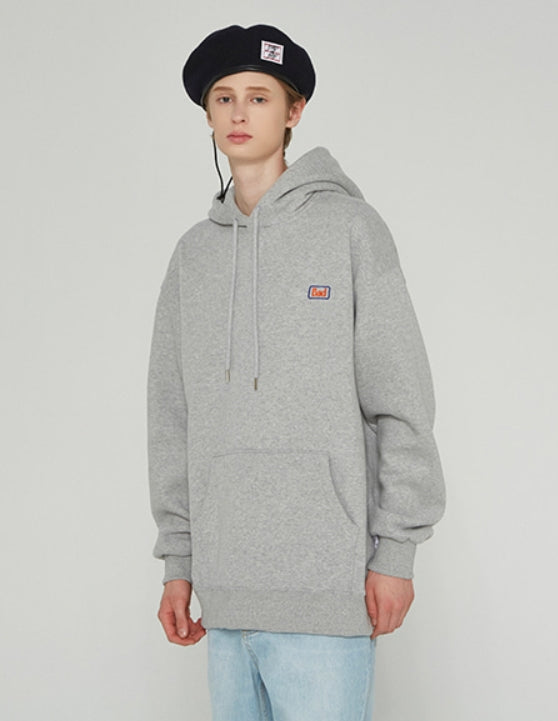 ベドインベド(BADINBAD) MULTI LOGO HOODIE_GREY