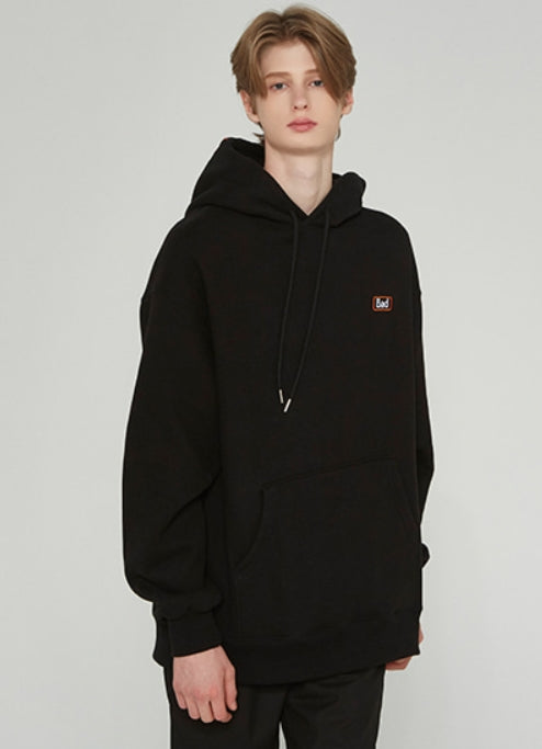 ベドインベド(BADINBAD) MULTI LOGO HOODIE_BLACK