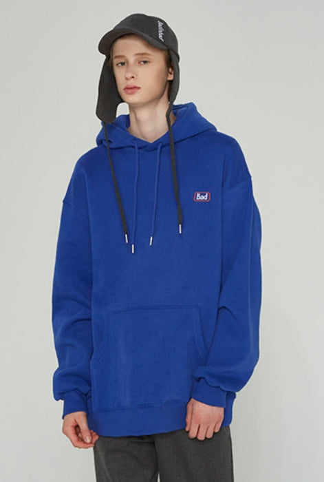 ベドインベド(BADINBAD) MULTI LOGO HOODIE_BLUE