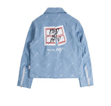 ベドインベド(BADINBAD) Tabs Logo Washing jacket_Blue
