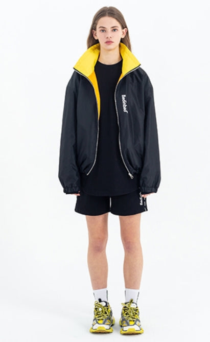 ベドインベド(BADINBAD) Reversible Color Jacket_Black