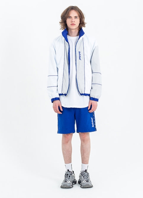 ベドインベド(BADINBAD) Reversible Color Jacket_Blue