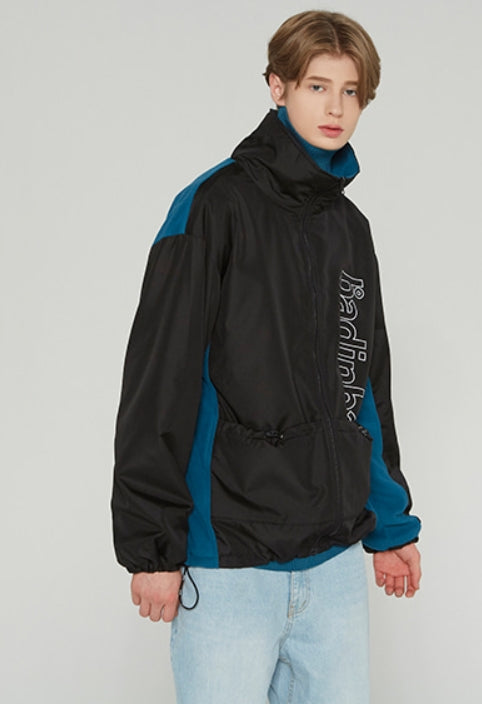 ベドインベド(BADINBAD) FRONT POCKET RACING JACKET_BLACK