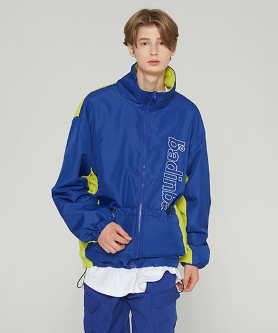 ベドインベド(BADINBAD) FRONT POCKET RACING JACKET_BLUE