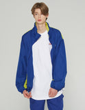 ベドインベド(BADINBAD) FRONT POCKET RACING JACKET_BLUE