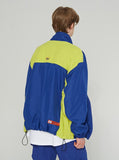 ベドインベド(BADINBAD) FRONT POCKET RACING JACKET_BLUE