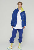 ベドインベド(BADINBAD) FRONT POCKET RACING JACKET_BLUE