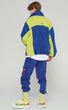 ベドインベド(BADINBAD) FRONT POCKET RACING JACKET_BLUE