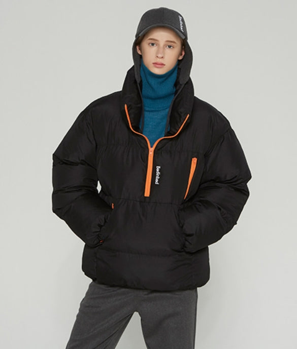 ベドインベド(BADINBAD) ALEUT PADDING ANORAK_BLACK