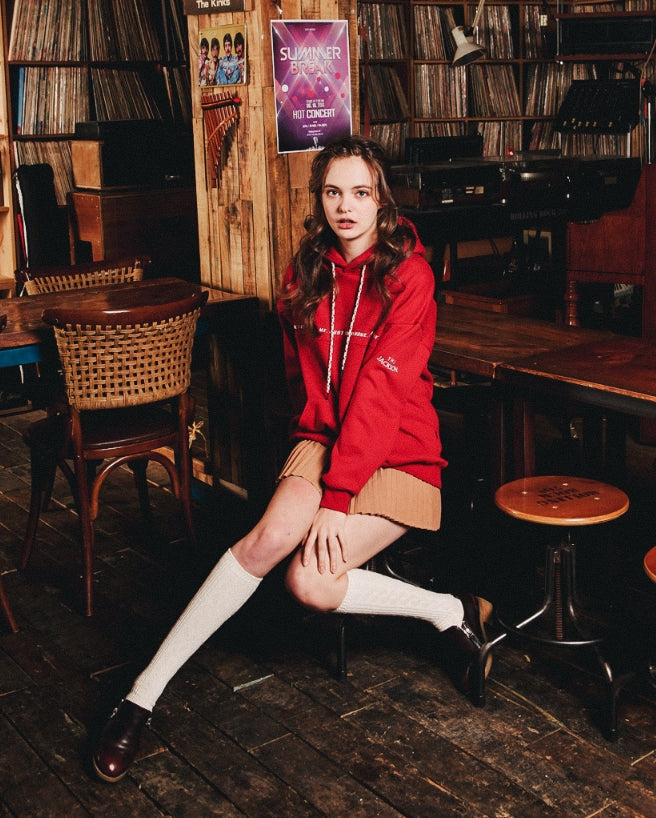 ダブルユーブイプロジェクト(WV PROJECT) THE JACKSON HOODIE RED JJHD7048