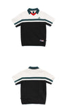 パーステップ(PERSTEP) Half V neck Pique Shirts 4種 SMST4144