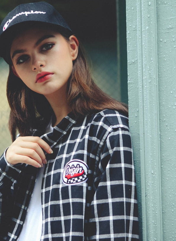 パーステップ(PERSTEP) One patch loose fit shirt 3color SMLS4080