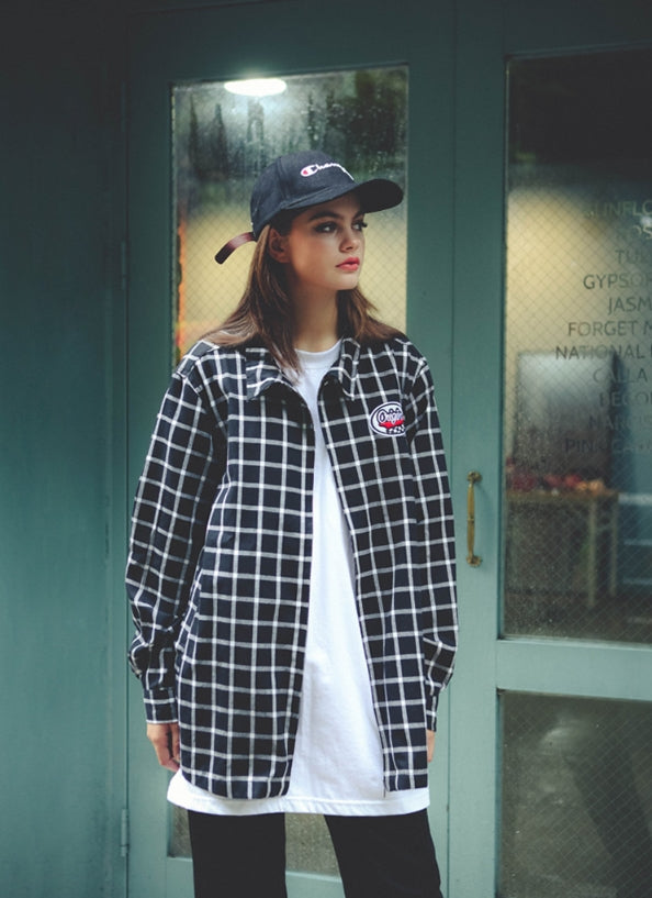 パーステップ(PERSTEP) One patch loose fit shirt 3color SMLS4080